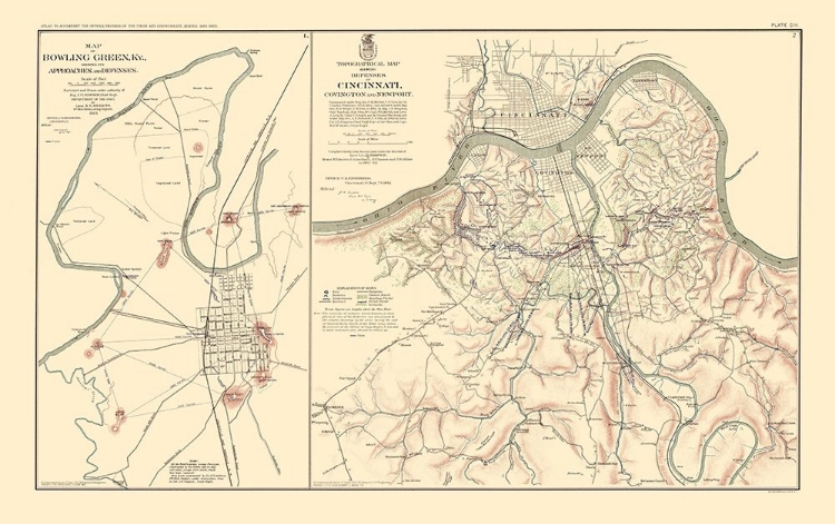 Picture of BOWLING GREEN KY CINCINNATI DEFENSES APPROACHES