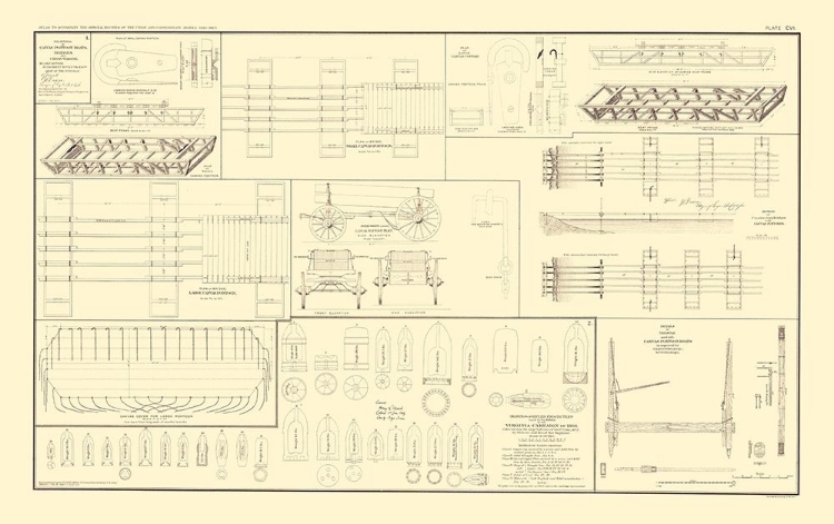 Picture of PONTOON BOATS BRIDGES CHESS WAGONS - BIEN 1895