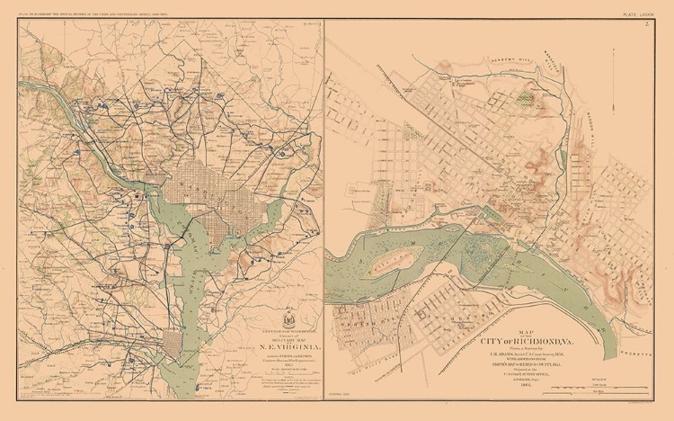 Picture of DEFENSES OF WASHINGTON RICHMOND VIRGINIA