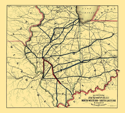 Picture of JACKSONVILLE NORTHWESTERN, SOUTHEASTERN 1850