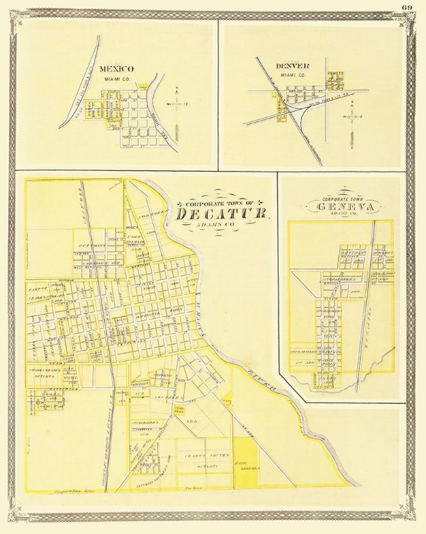 Picture of DECATUR INDIANA - BASKIN 1876