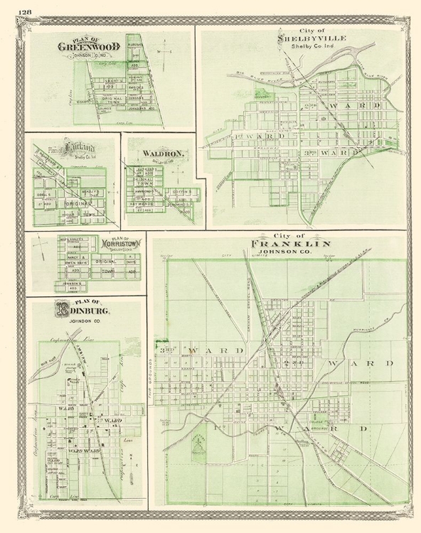 Picture of FRANKLIN, SHELBYVILLE, GREENWOOD, EDINBURG INDIANA