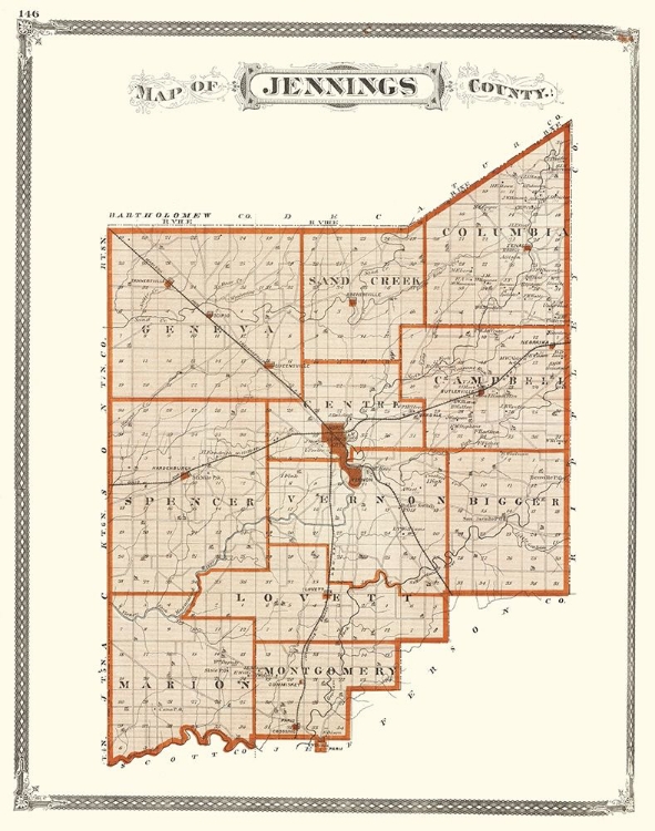 Picture of JENNINGS INDIANA - BASKIN 1876