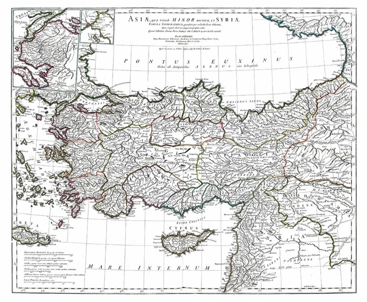 Picture of ASIA MINOR SYRIA - DANVILLE 1799