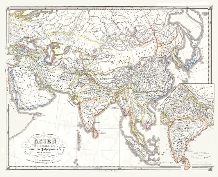 Picture of ASIA 200 BC - SPRUNER 1855