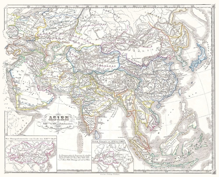 Picture of ASIA MONGOL EMPIRE - SPRUNER 1855