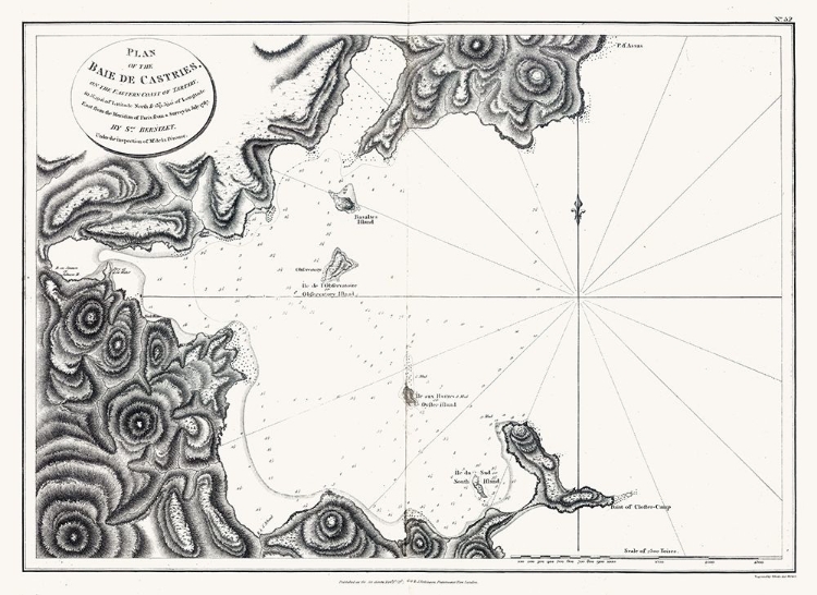 Picture of ASIA BAIE DE CASTRIES TARTARY - BERNIZET 1787