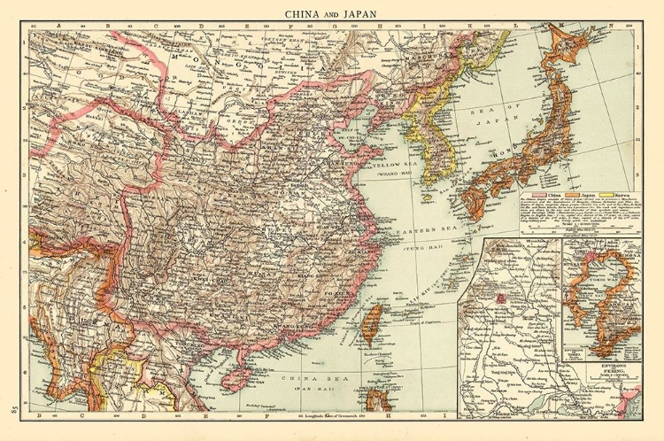 Picture of CHINA JAPAN - ANDREE 1895