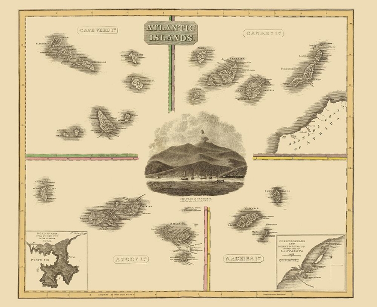 Picture of CAPE VERDE CANARY MADEIRA AZORE - THOMSON 1814