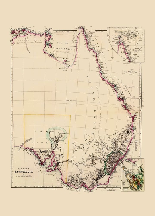 Picture of EASTERN AUSTRALIA - ARROWSMITH 1844