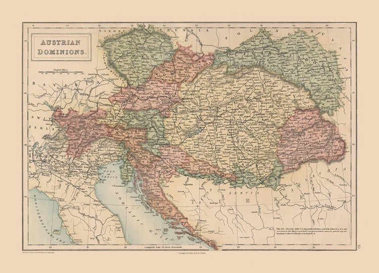 Picture of AUSTRIAN DOMINIONS - BLACK 1867