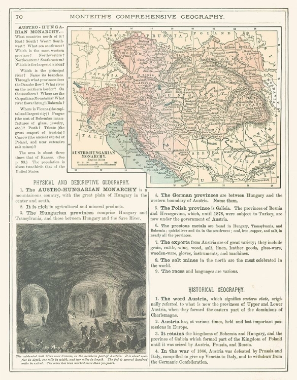 Picture of AUSTRO HUNGARIAN MONARCHY - MONTEITH 1882