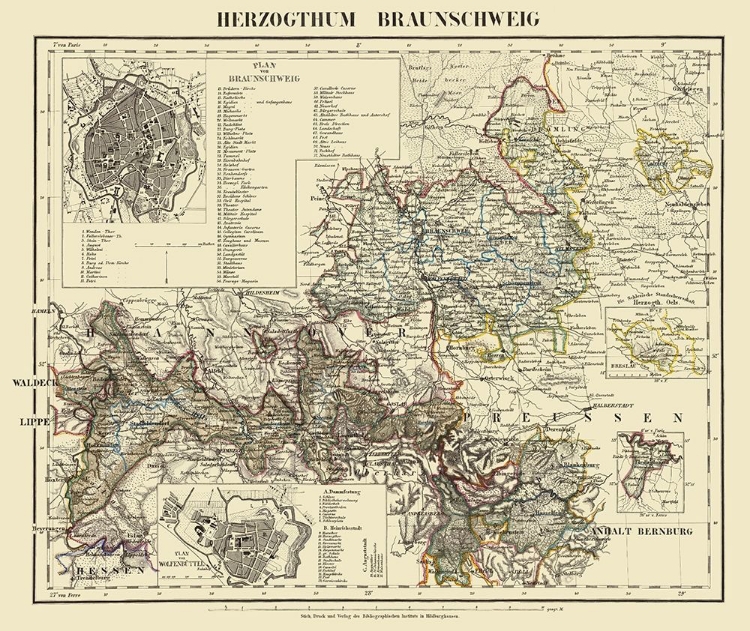 Picture of BRAUNSCHWEIG WOLFENBUTTEL REGIONS GERMANY