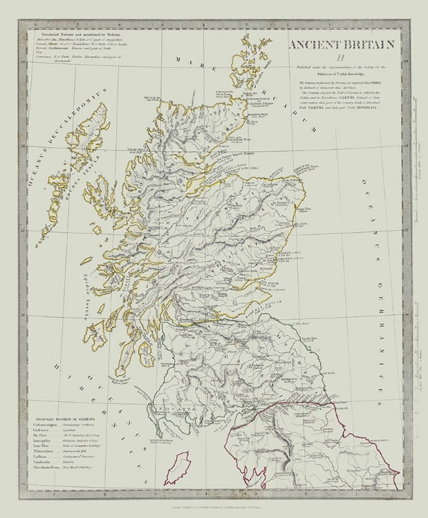 Picture of ANCIENT BRITAIN TERRAIN UNITED KINGDOM