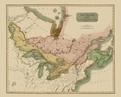 Picture of NOVA SCOTIA CANADA - THOMSON 1817