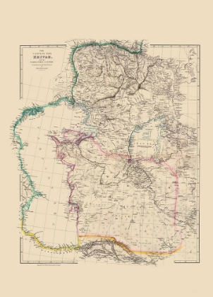 Picture of CASPIAN SEA REGION ASIA - ARROWSMITH 1844