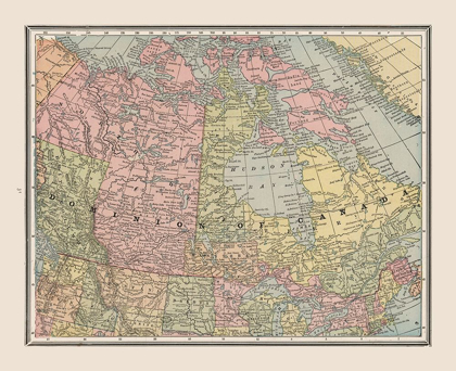 Picture of DOMINION OF CANADA - CRAM 1888