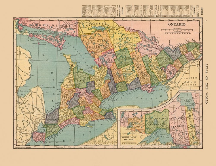 Picture of ONTARIO CANADA - HAMMOND 1910