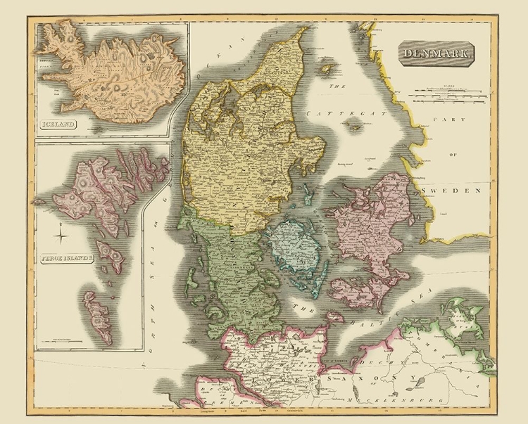 Picture of SCANDINAVIA DENMARK - THOMSON 1817