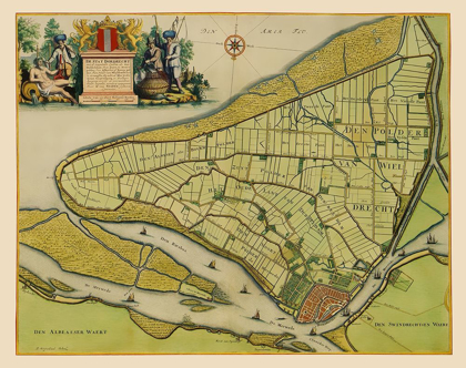 Picture of DORDRECHT NETHERLANDS - VAN NISPEN 1673