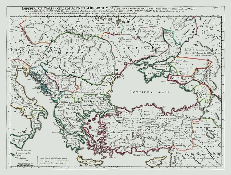 Picture of EASTERN EMPIRES FRANCE ITALY NORTH MACEDONIA