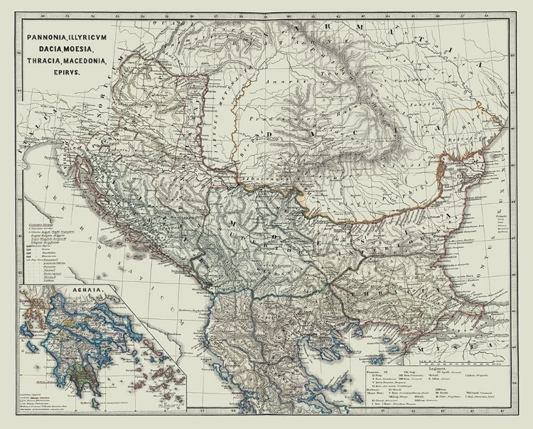 Picture of DACIA MOESIA THRACIA NORTH MACEDONIA - SPRUNER