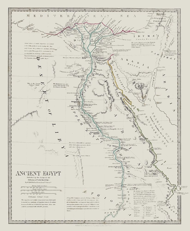 Picture of AFRICA ANCIENT EGYPT -LONG 1831