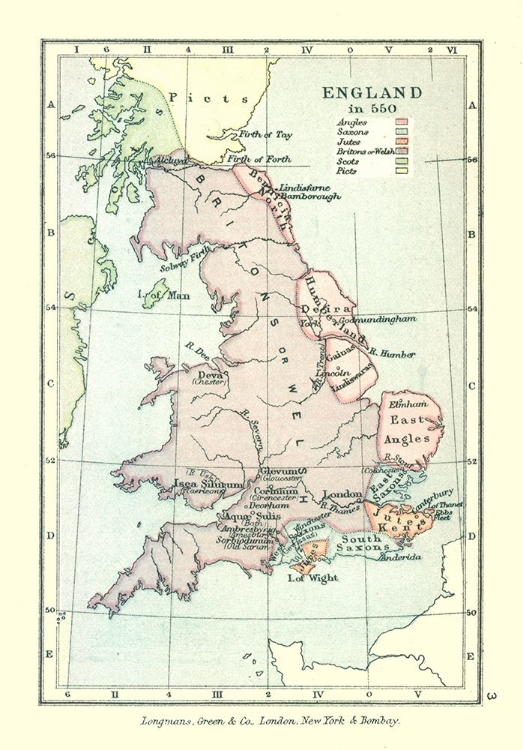 Picture of ENGLAND IN 550 - GARDINER 1902