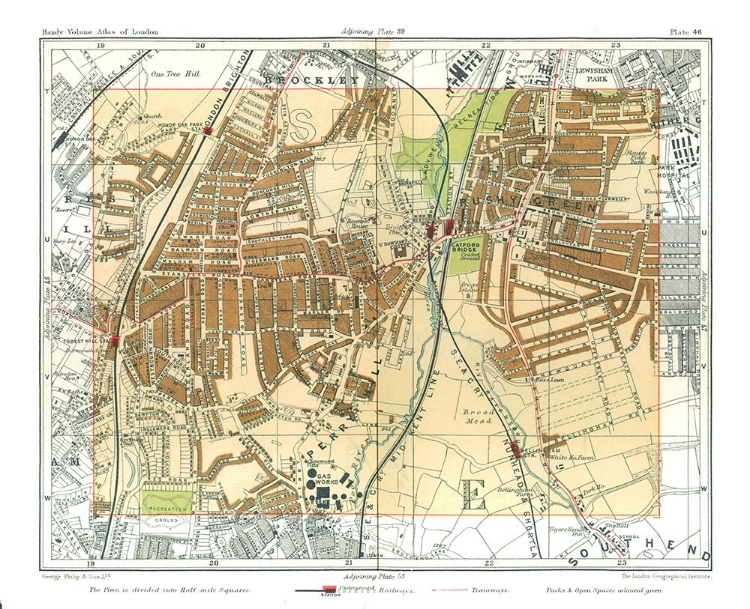 Picture of BROCKLEY LONDON ENGLAND - PHILIP 1904