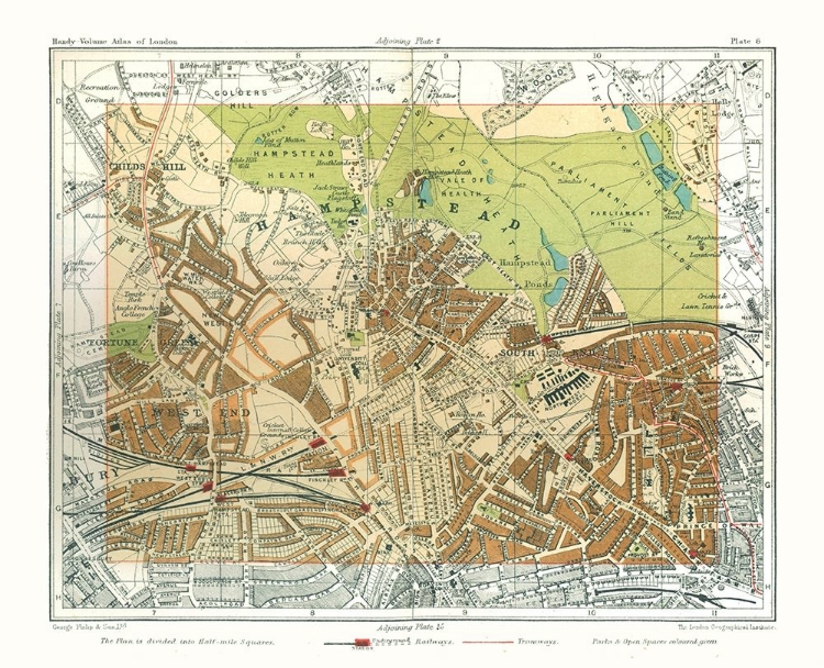 Picture of HAMPSTEAD LONDON ENGLAND - PHILIP 1904