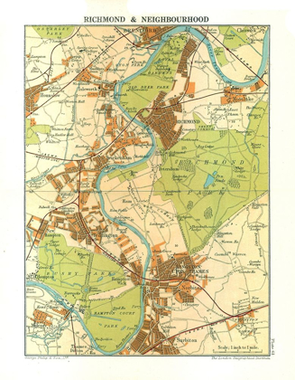 Picture of RICHMOND LONDON ENGLAND - PHILIP 1904