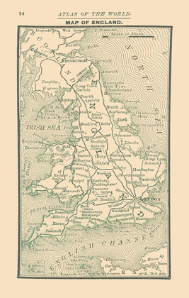 Picture of ENGLAND - ALDEN 1886