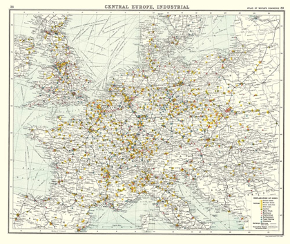 Picture of CENTRAL EUROPE INDUSTRIAL  - NEWNES 1907