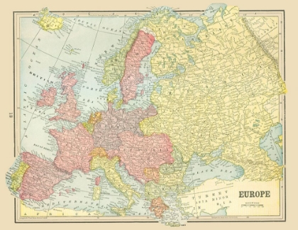 Picture of EUROPE - CRAM 1898