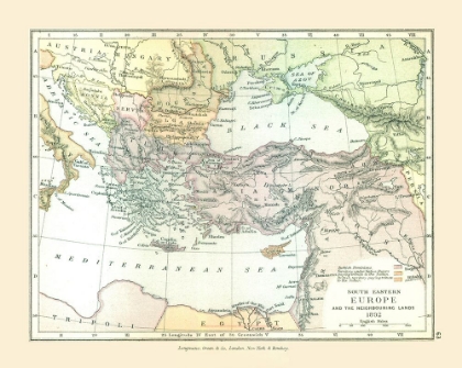 Picture of EUROPE 1892 - GARDINER 1902