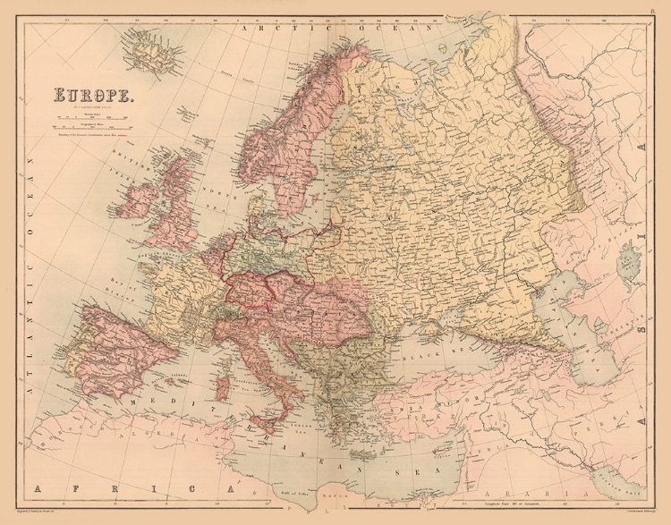 Picture of EUROPE - BLACK 1867