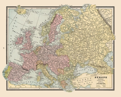 Picture of EUROPE - CRAM 1888