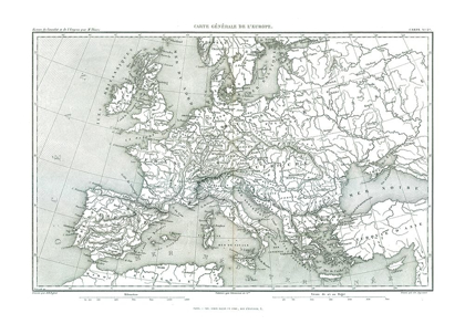 Picture of EUROPE - THIERS 1866