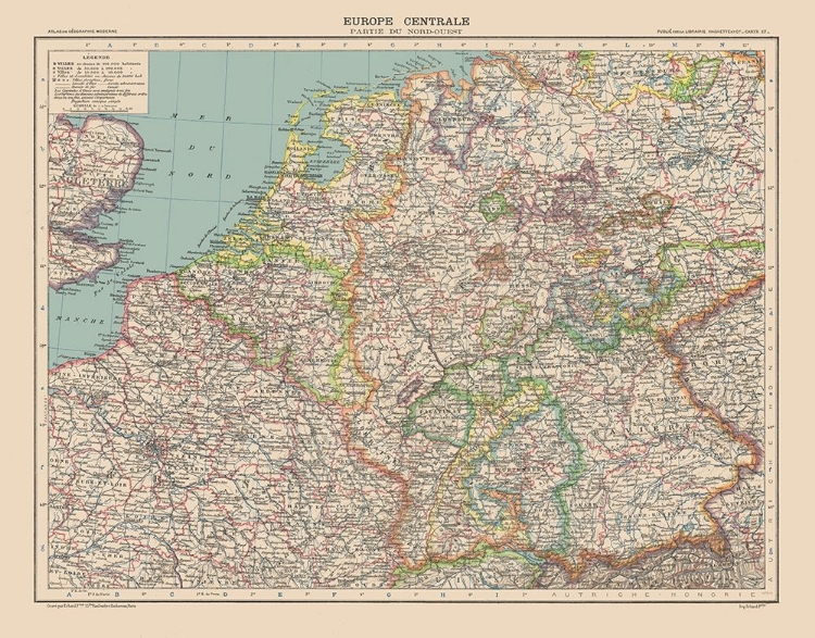 Picture of CENTRAL EUROPE - SCHRADER 1908