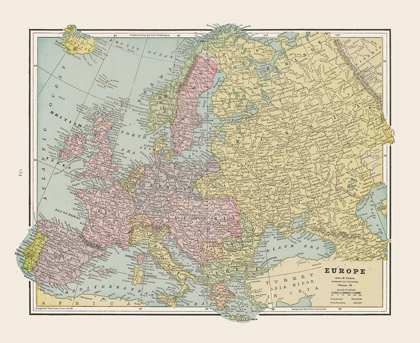 Picture of EUROPE - CRAM 1892