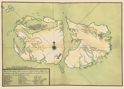 Picture of FALKLAND ISLANDS SOUTH AMERICA - 1700