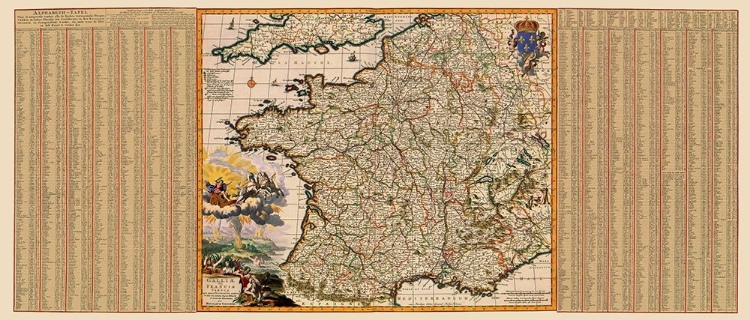 Picture of FRANCE - VISSCHER 1680