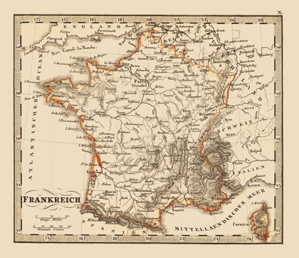 Picture of FRANCE - STIELER 1852