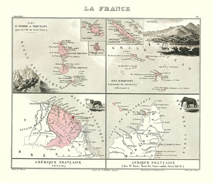 Picture of CARIBBEAN FRENCH ISLAND COLONIES FRANCE