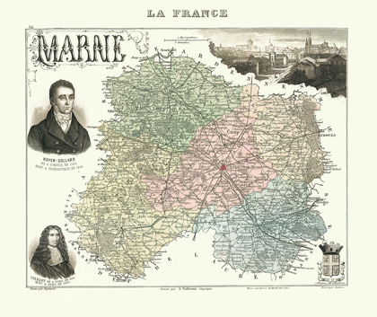 Picture of MARNE REGION FRANCE - MIGEON 1869