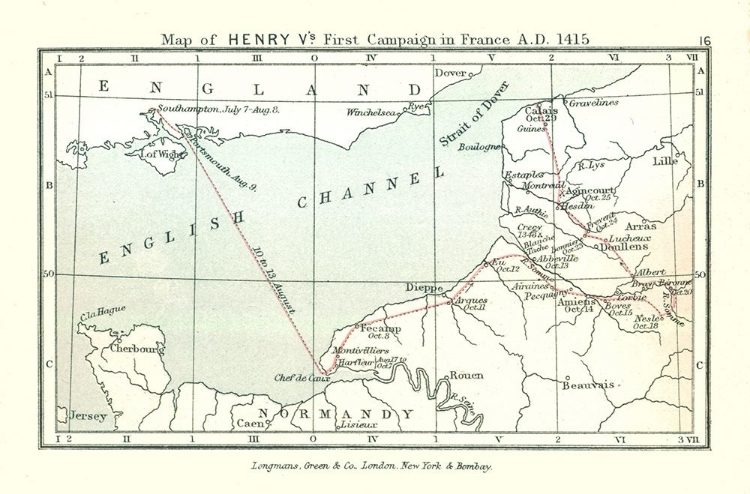 Picture of HENRY VS FRENCH CAMPAIGN 1415 FRANCE