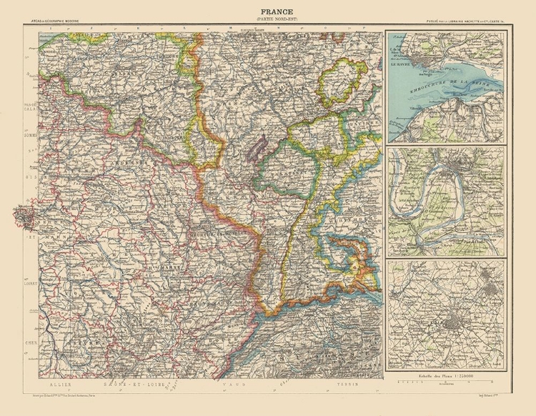 Picture of NORTH EAST FRANCE - SCHRADER 1908