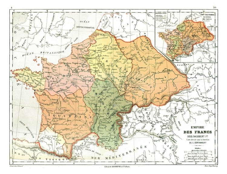 Picture of EMPIRE OF FRANCE - CORTAMBERT 1880