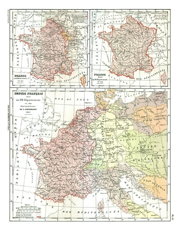 Picture of FRANCE 1715-1867 - CORTAMBERT 1880