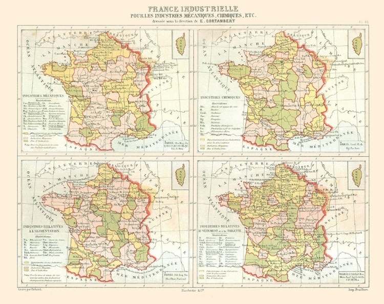 Picture of INDUSTRIES FRANCE - CORTAMBERT 1880